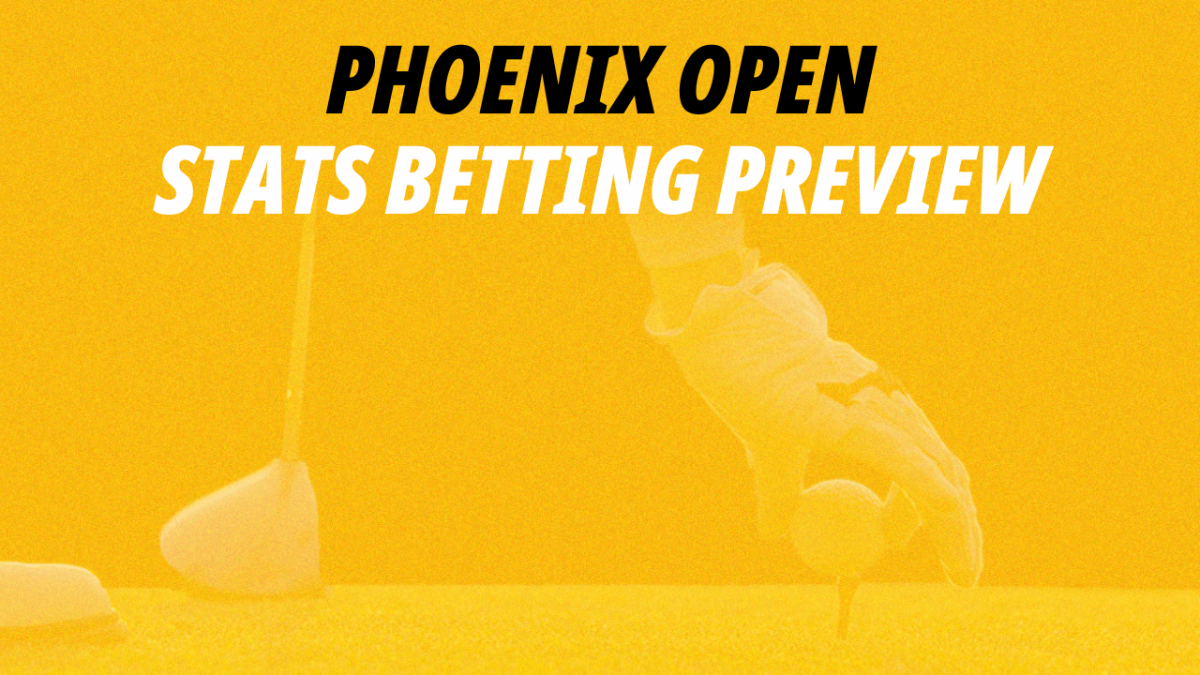 Phoenix Open Stats Preview